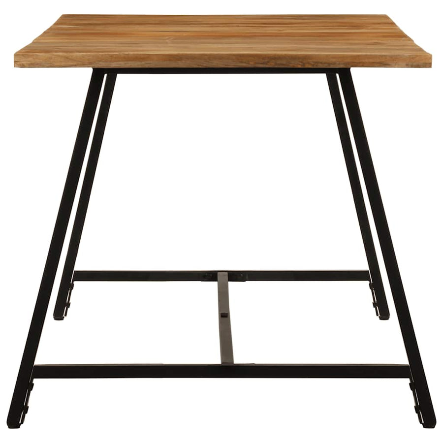 Eettafel 160x80x75 cm massief mangohout