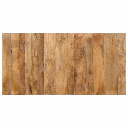 Eettafel 160x80x75 cm massief mangohout