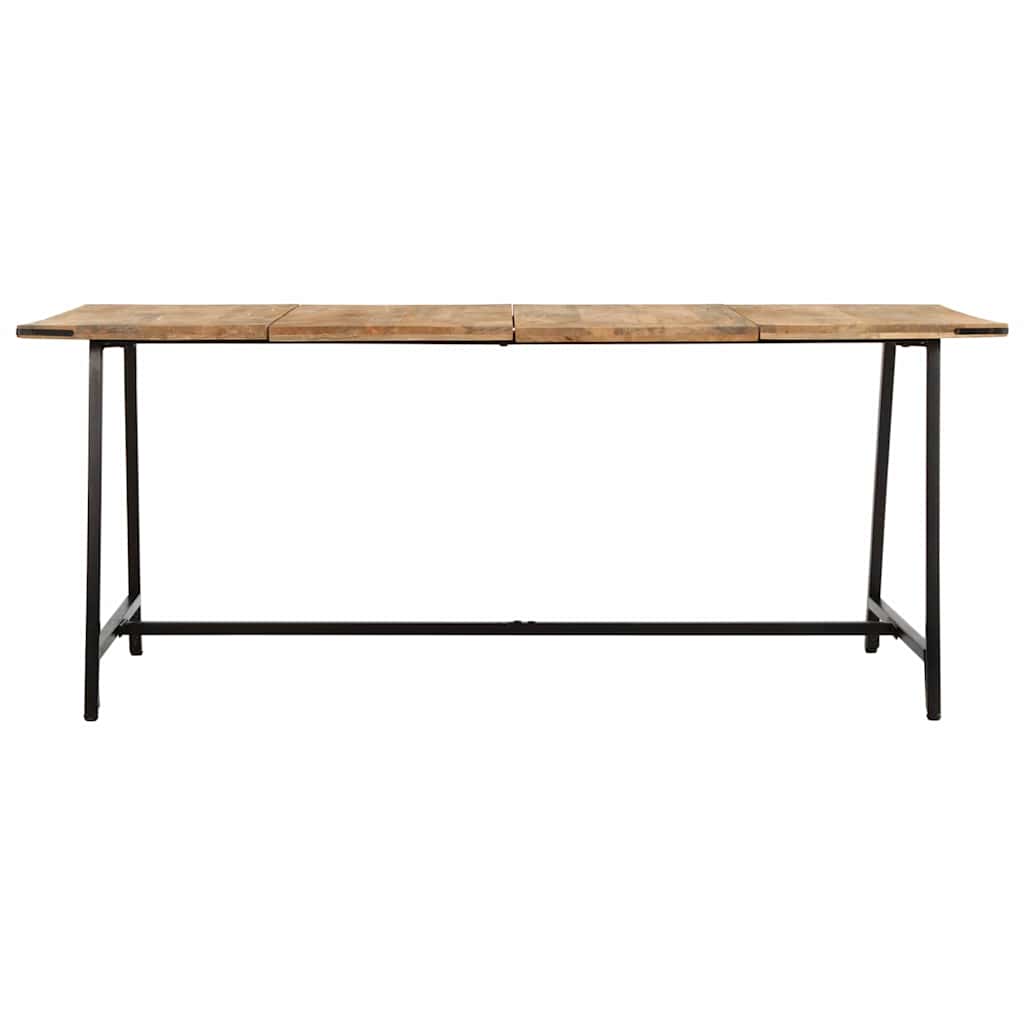 Eettafel 180x90x75 cm massief mangohout