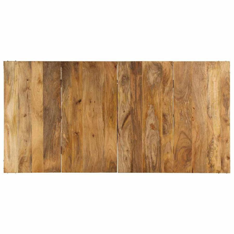 Eettafel 180x90x75 cm massief mangohout