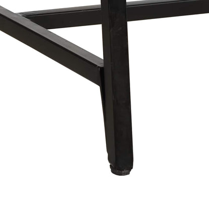 Eettafel 180x90x75 cm massief mangohout