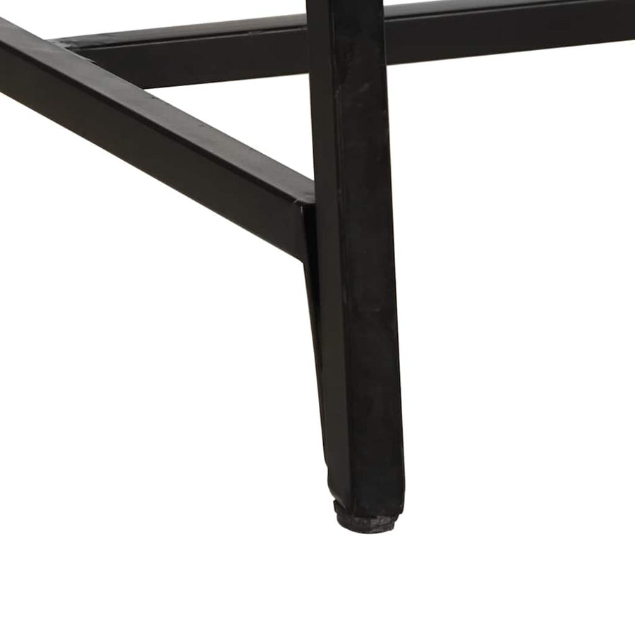 Eettafel 180x90x75 cm massief mangohout