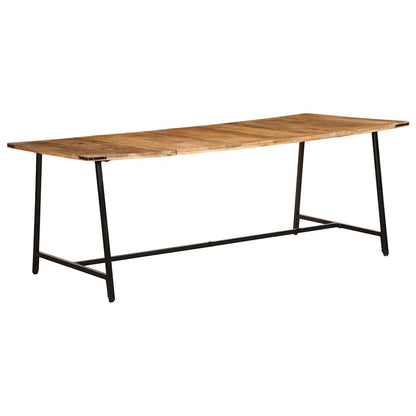 Eettafel 200x100x75 cm massief mangohout