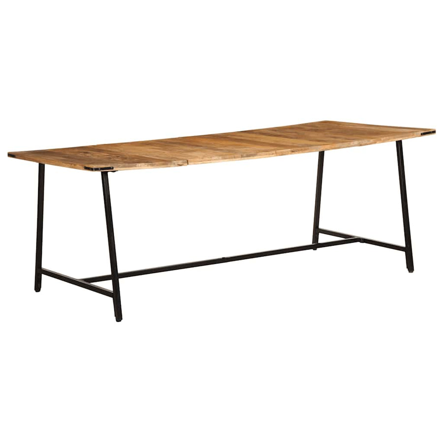 Eettafel 200x100x75 cm massief mangohout
