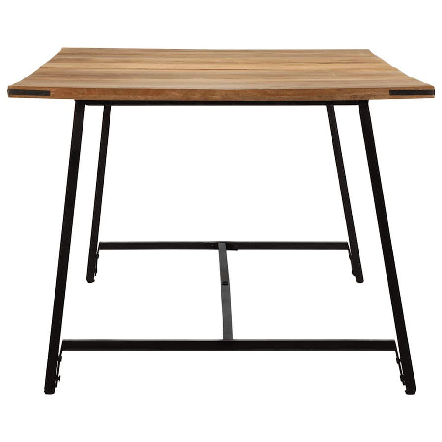 Eettafel 200x100x75 cm massief mangohout