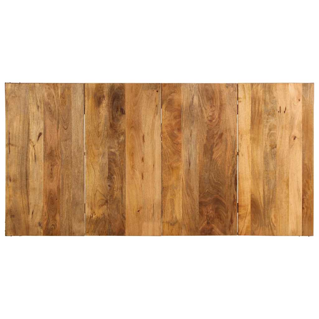 Eettafel 200x100x75 cm massief mangohout