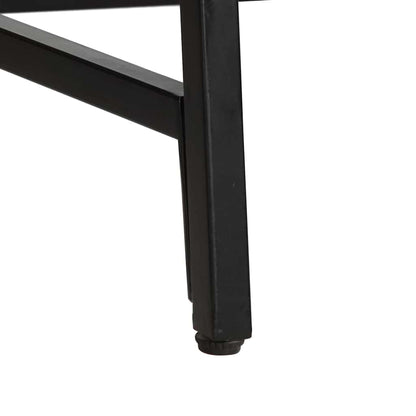 Eettafel 200x100x75 cm massief mangohout