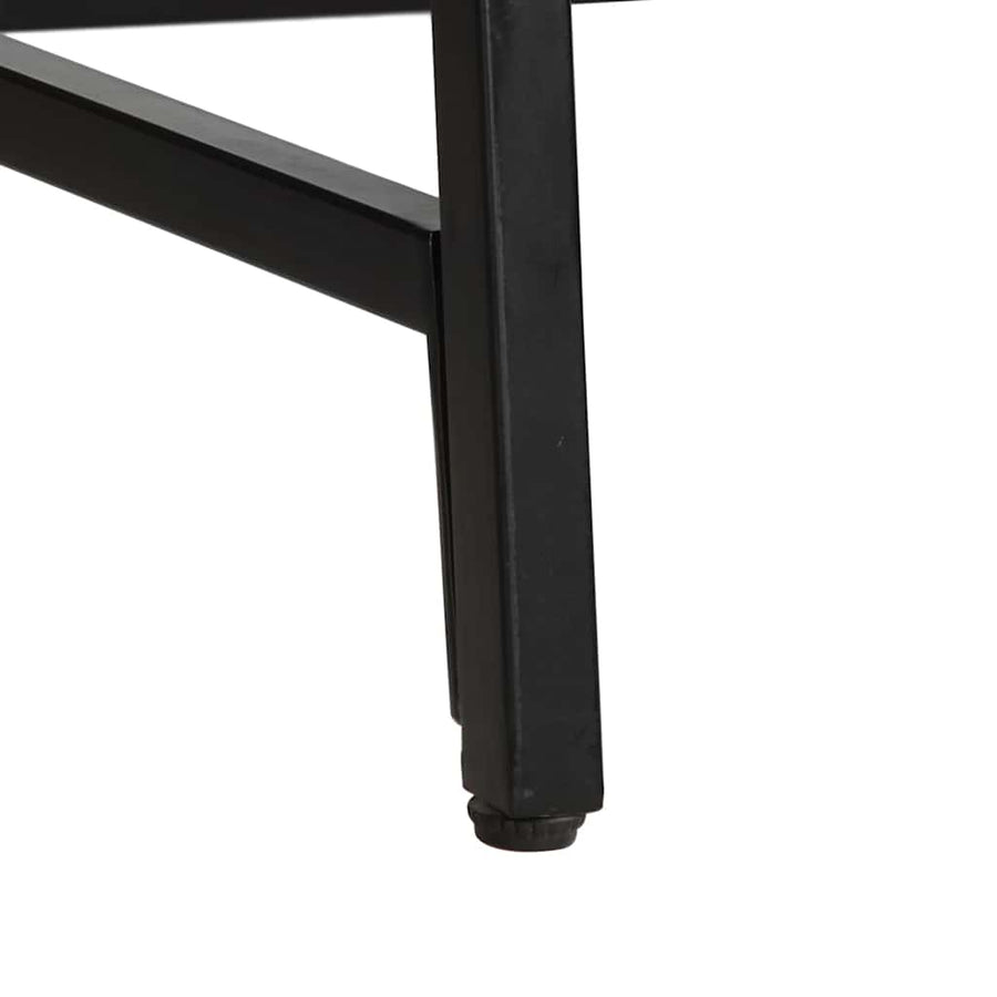 Eettafel 200x100x75 cm massief mangohout