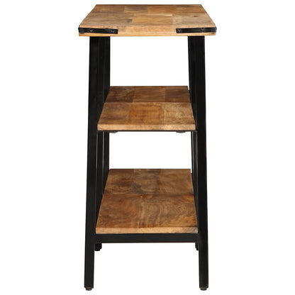 Wandtafel 140x35x70 cm massief mangohout