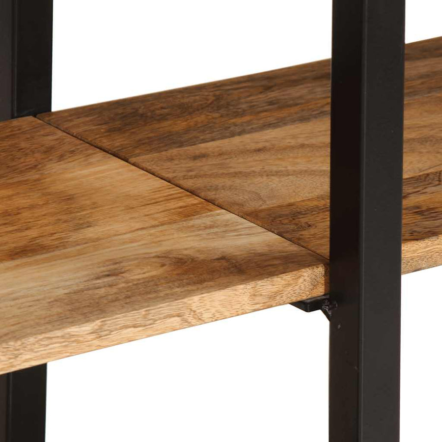 Wandtafel 140x35x70 cm massief mangohout