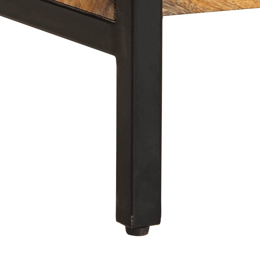 Wandtafel 140x35x70 cm massief mangohout