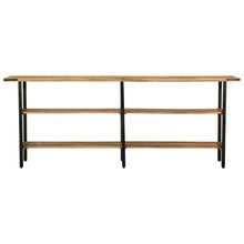 Wandtafel 180x35x70 cm massief mangohout