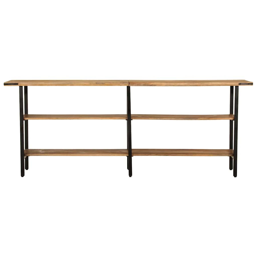 Wandtafel 180x35x70 cm massief mangohout