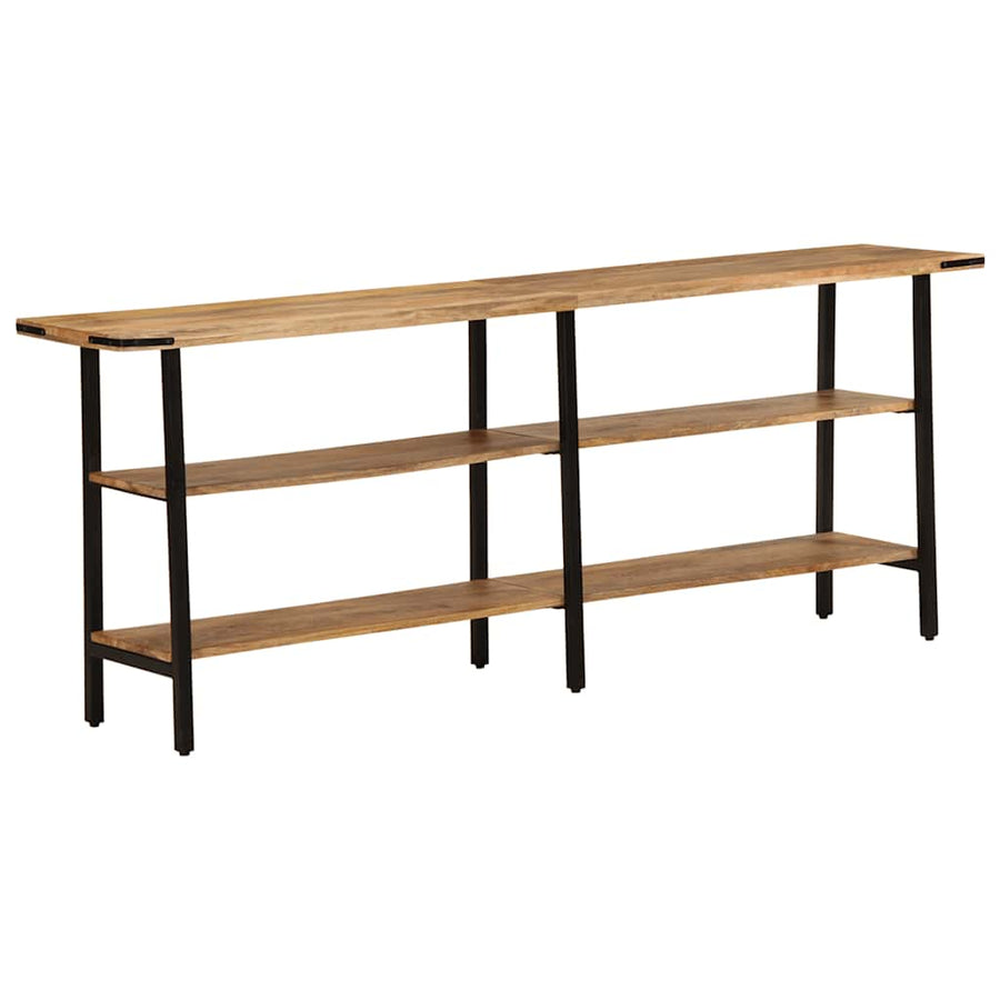 Wandtafel 180x35x70 cm massief mangohout