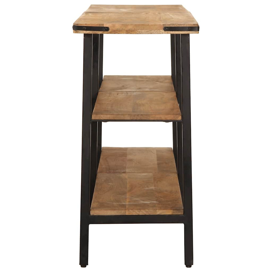 Wandtafel 180x35x70 cm massief mangohout