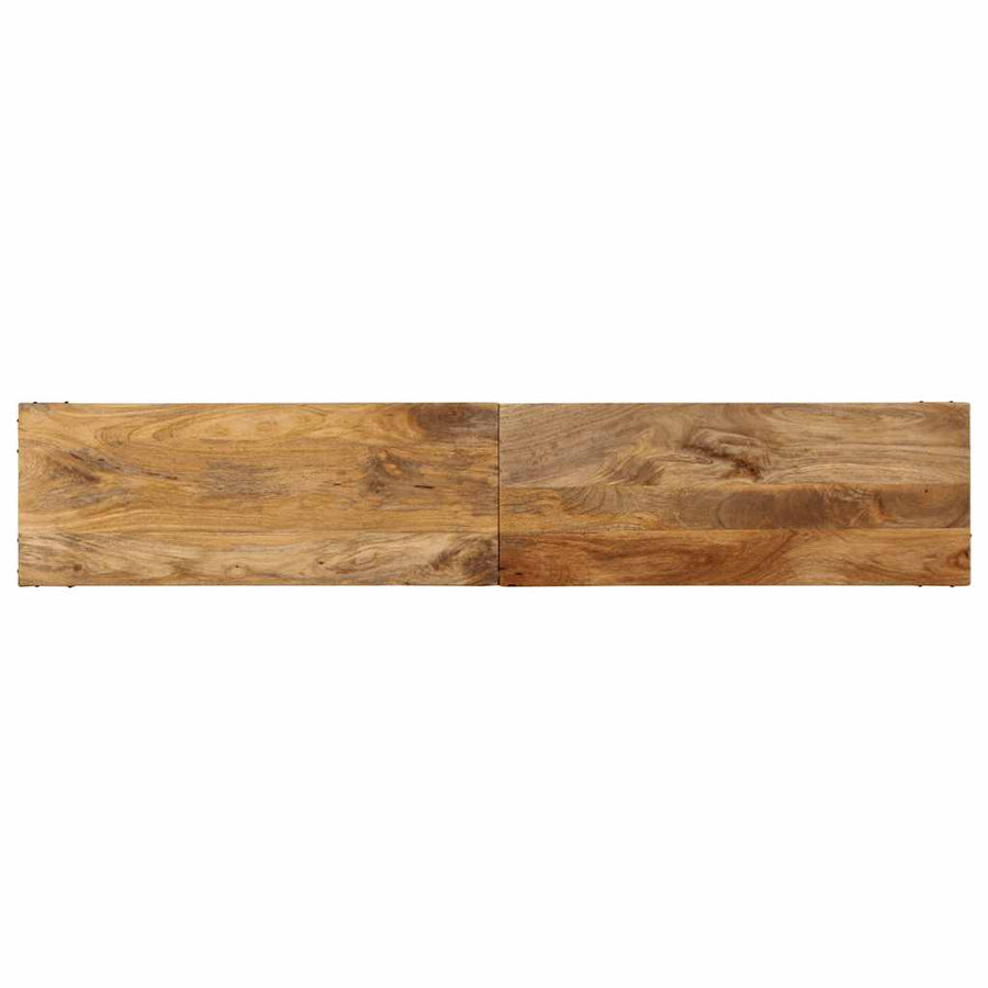 Wandtafel 180x35x70 cm massief mangohout