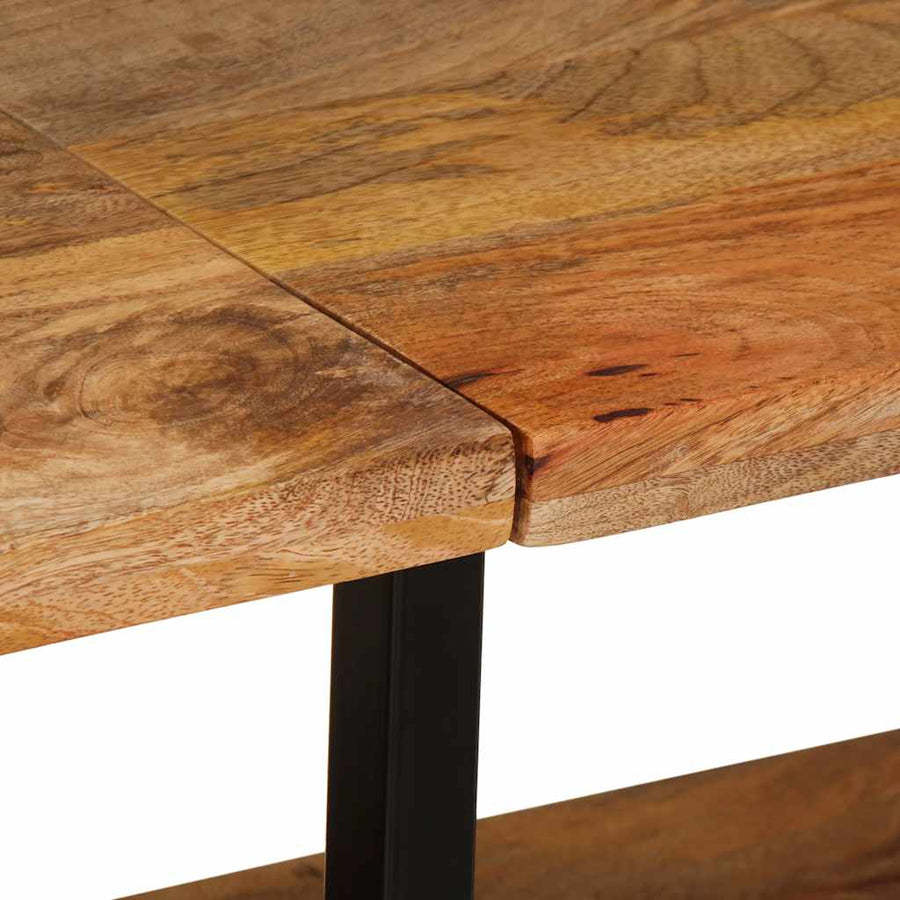 Wandtafel 180x35x70 cm massief mangohout