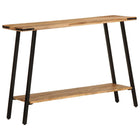 Console table 110x30x75 cm solid mango wood