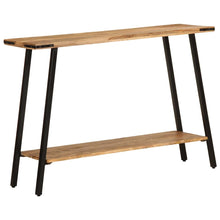 Wandtafel 110x30x75 cm massief mangohout