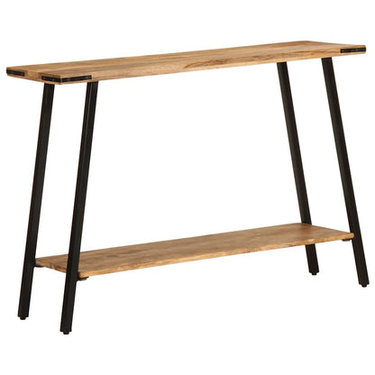 Wandtafel 110x30x75 cm massief mangohout