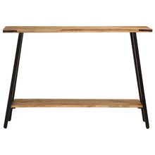 Wandtafel 110x30x75 cm massief mangohout