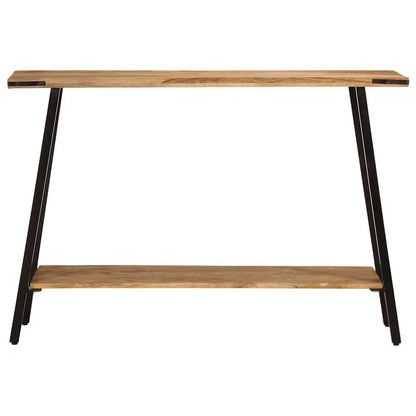 Wandtafel 110x30x75 cm massief mangohout