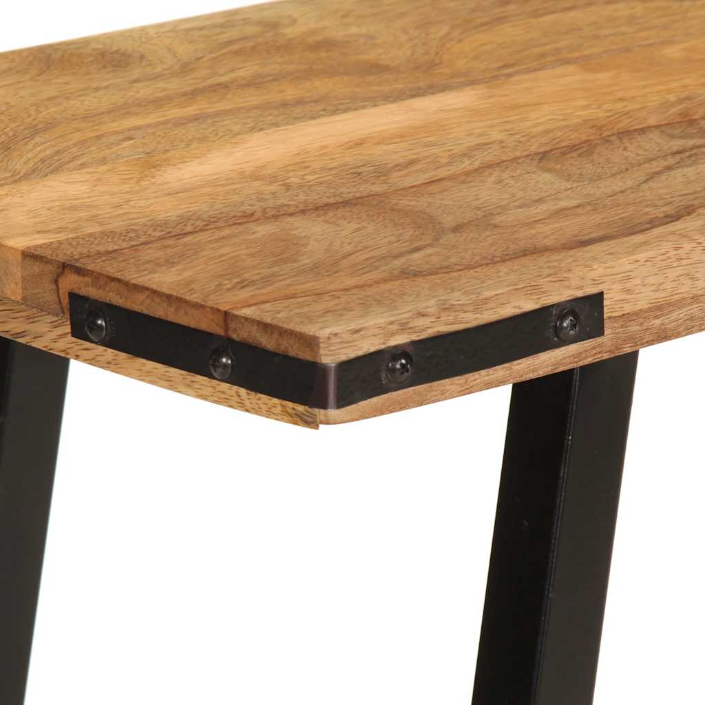 Wandtafel 110x30x75 cm massief mangohout