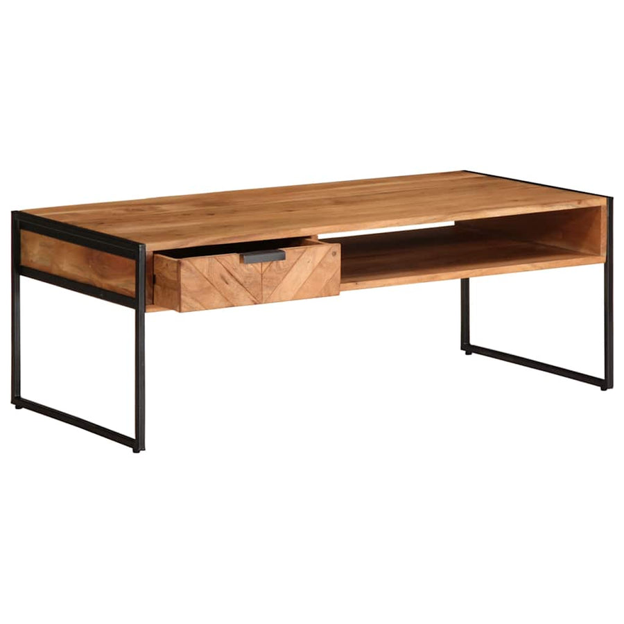 Salontafel 110x55x40 cm massief acaciahout