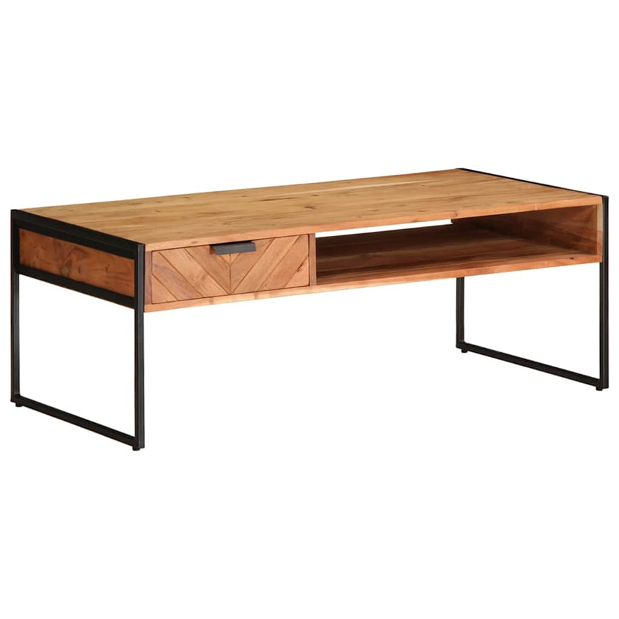 Salontafel 110x55x40 cm massief acaciahout