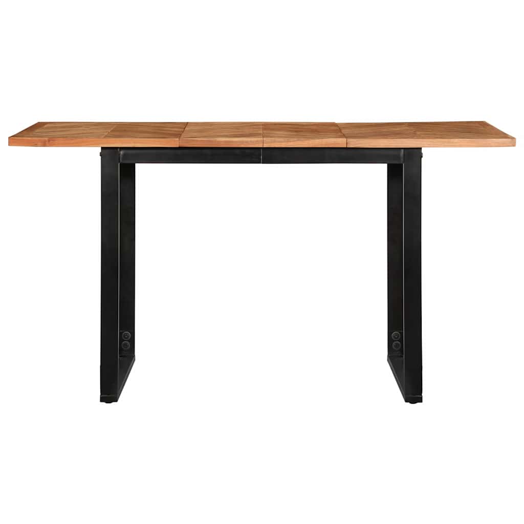 Eettafel 140x70x75 cm massief acaciahout