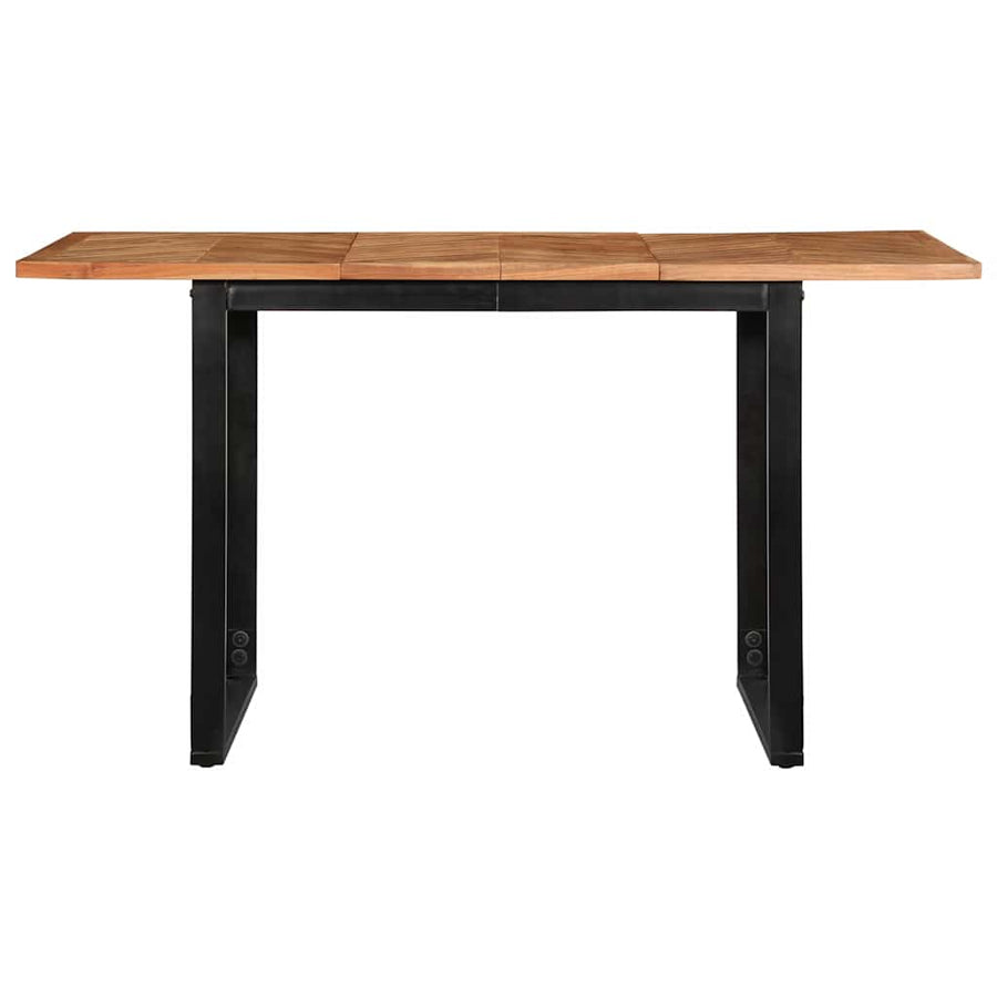 Eettafel 140x70x75 cm massief acaciahout