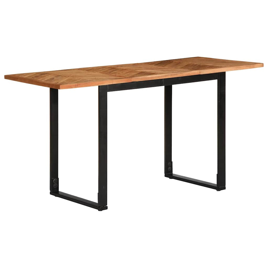 Eettafel 140x70x75 cm massief acaciahout