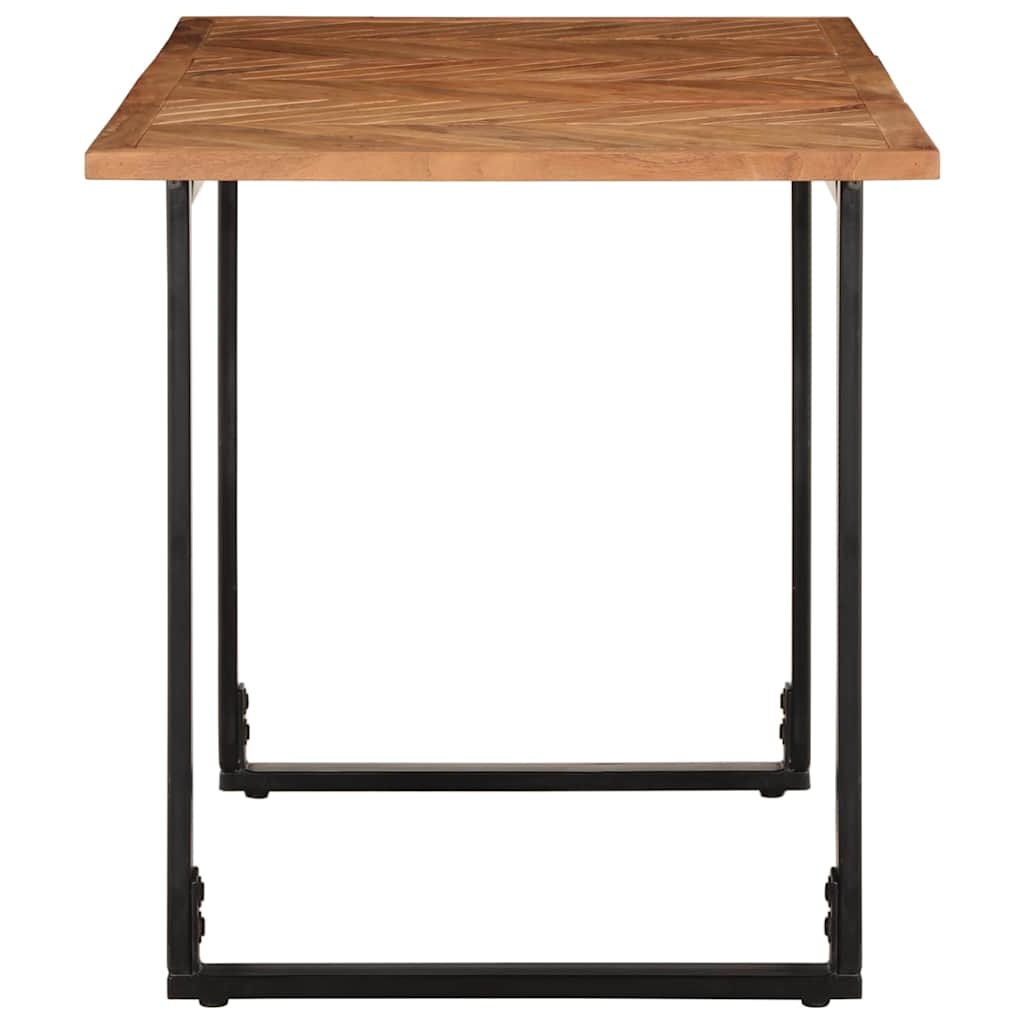 Eettafel 140x70x75 cm massief acaciahout