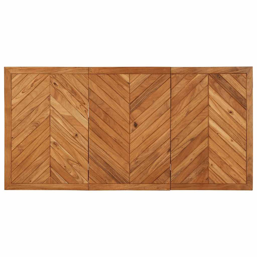 Eettafel 140x70x75 cm massief acaciahout
