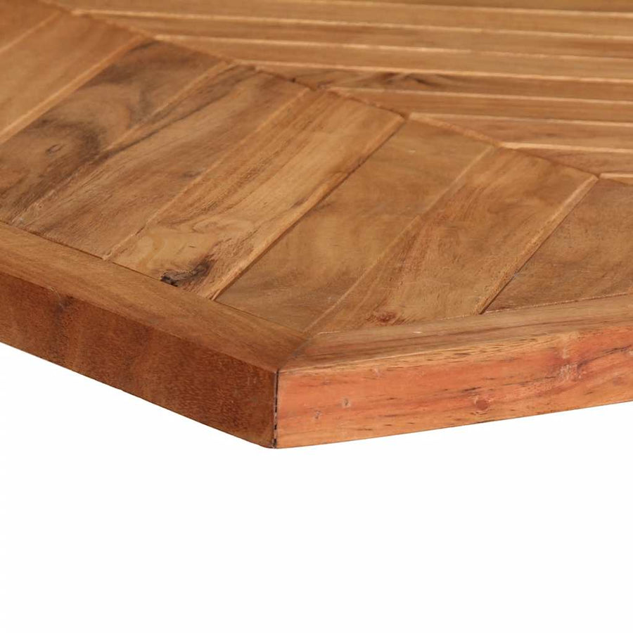 Eettafel 140x70x75 cm massief acaciahout