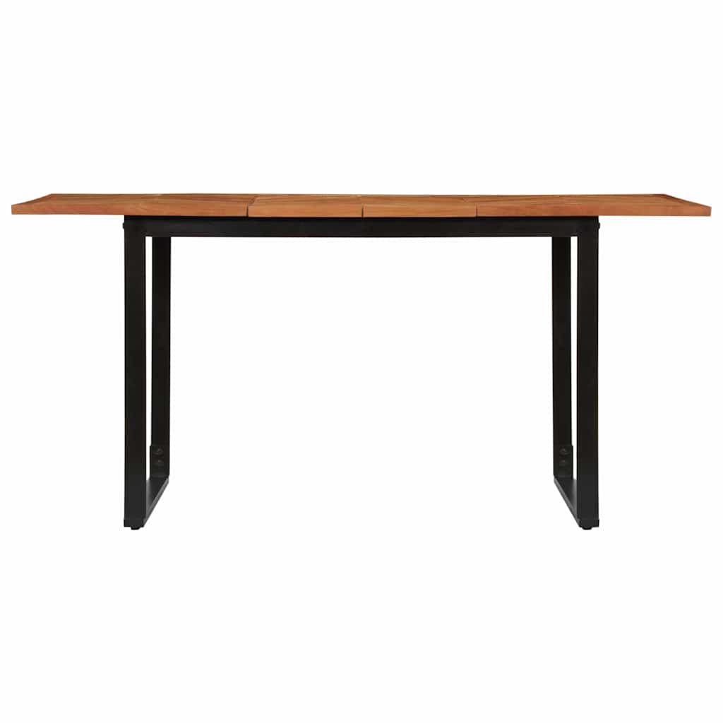 Eettafel 160x80x75 cm massief acaciahout
