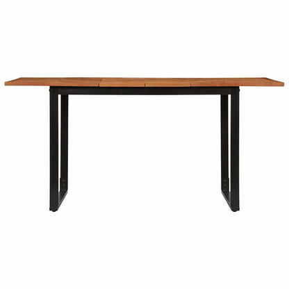 Eettafel 160x80x75 cm massief acaciahout