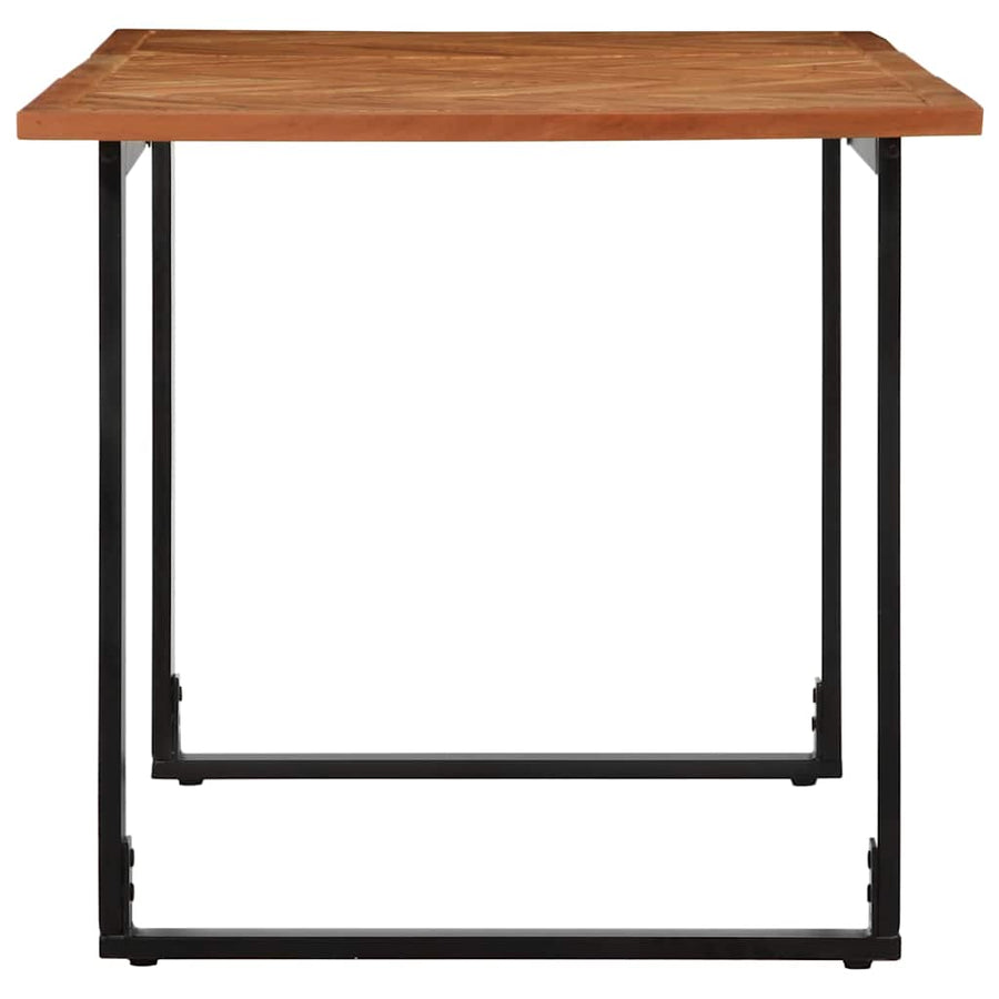 Eettafel 160x80x75 cm massief acaciahout