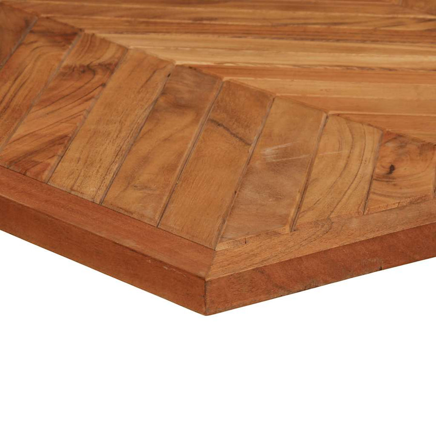 Eettafel 160x80x75 cm massief acaciahout