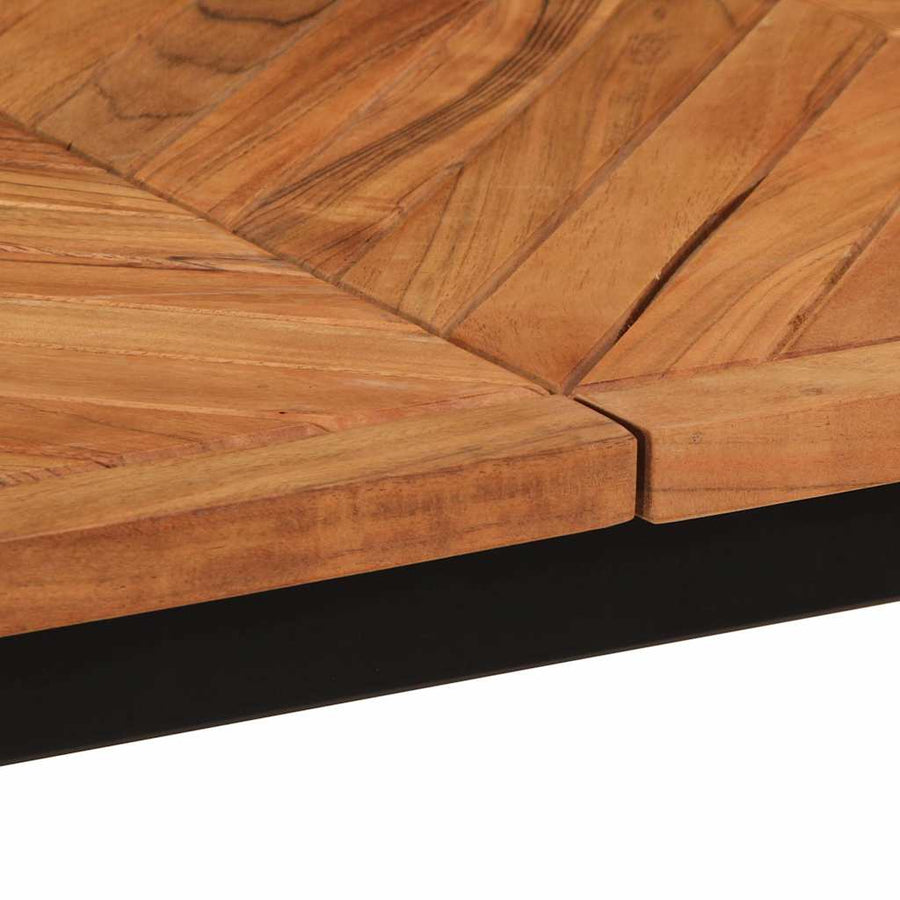 Eettafel 160x80x75 cm massief acaciahout
