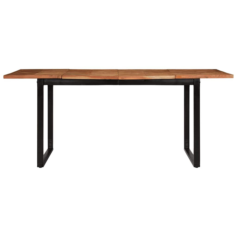Eettafel 180x90x75 cm massief acaciahout