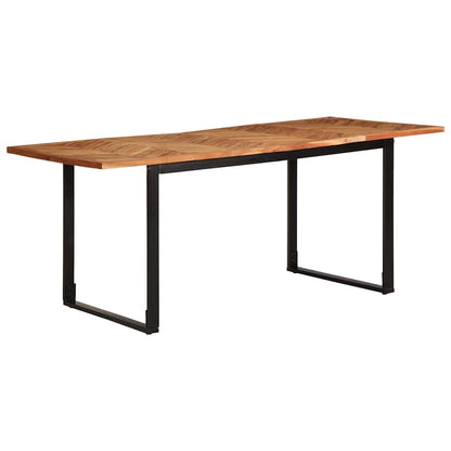 Eettafel 180x90x75 cm massief acaciahout