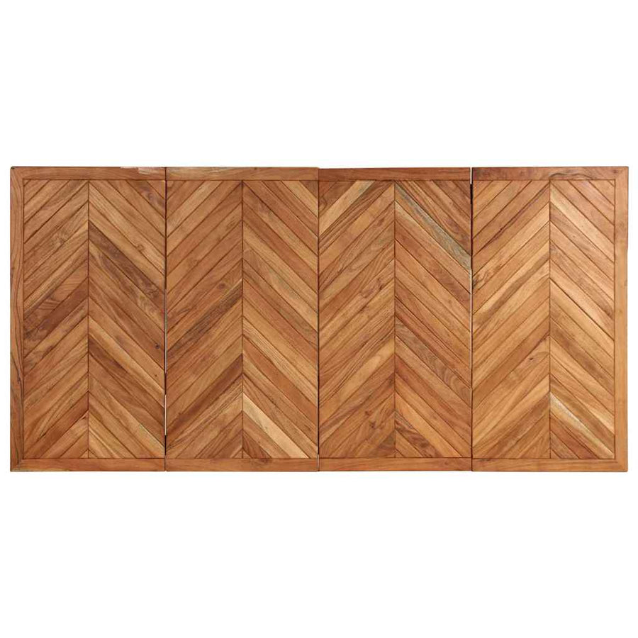Eettafel 180x90x75 cm massief acaciahout