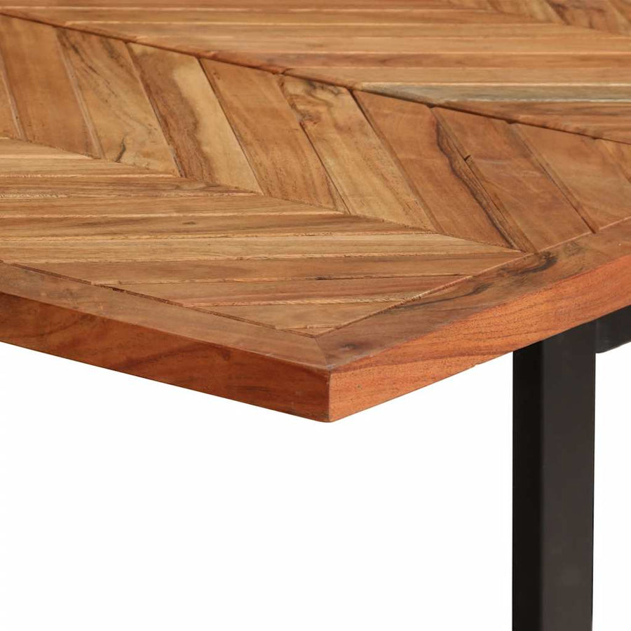 Eettafel 180x90x75 cm massief acaciahout