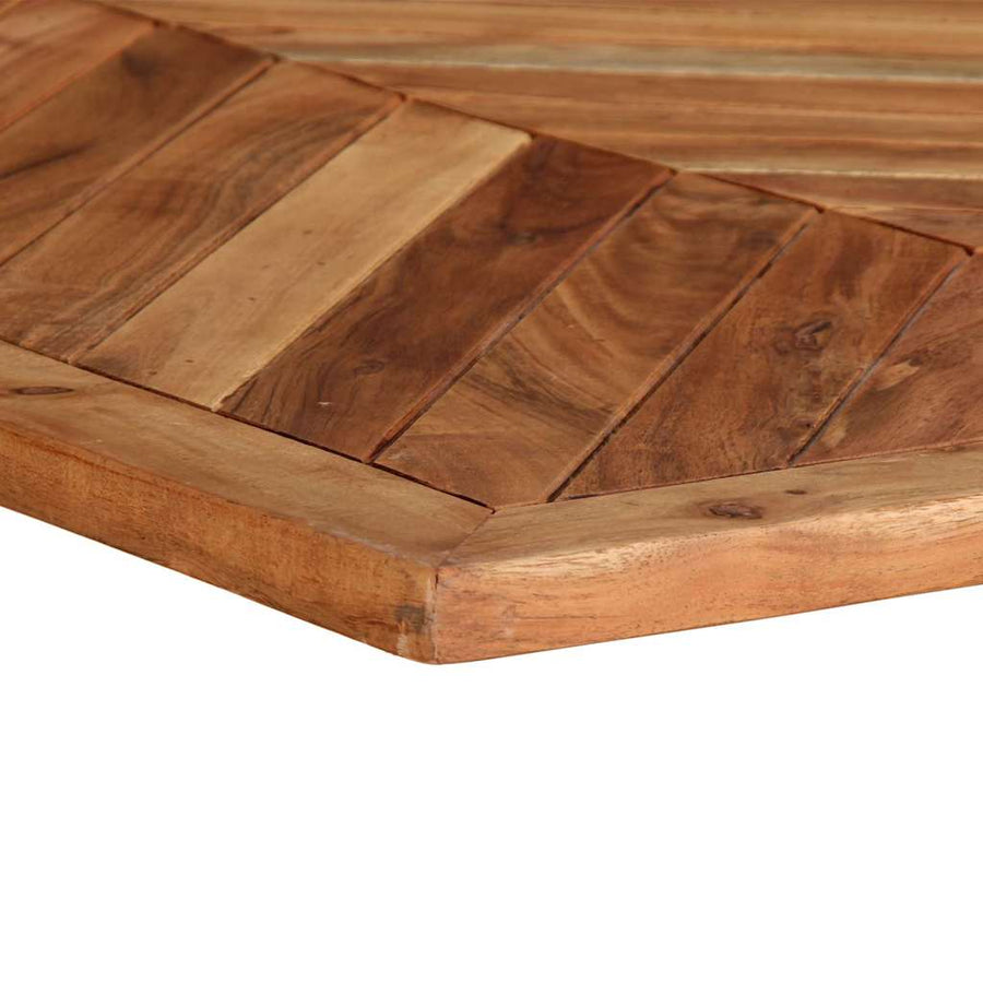 Eettafel 200x100x75 cm massief acaciahout