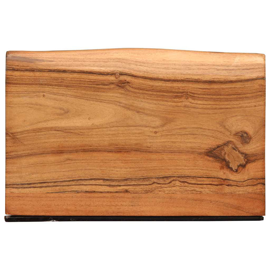 Wandschappen 2 st 30x20x3,5 cm massief acaciahout