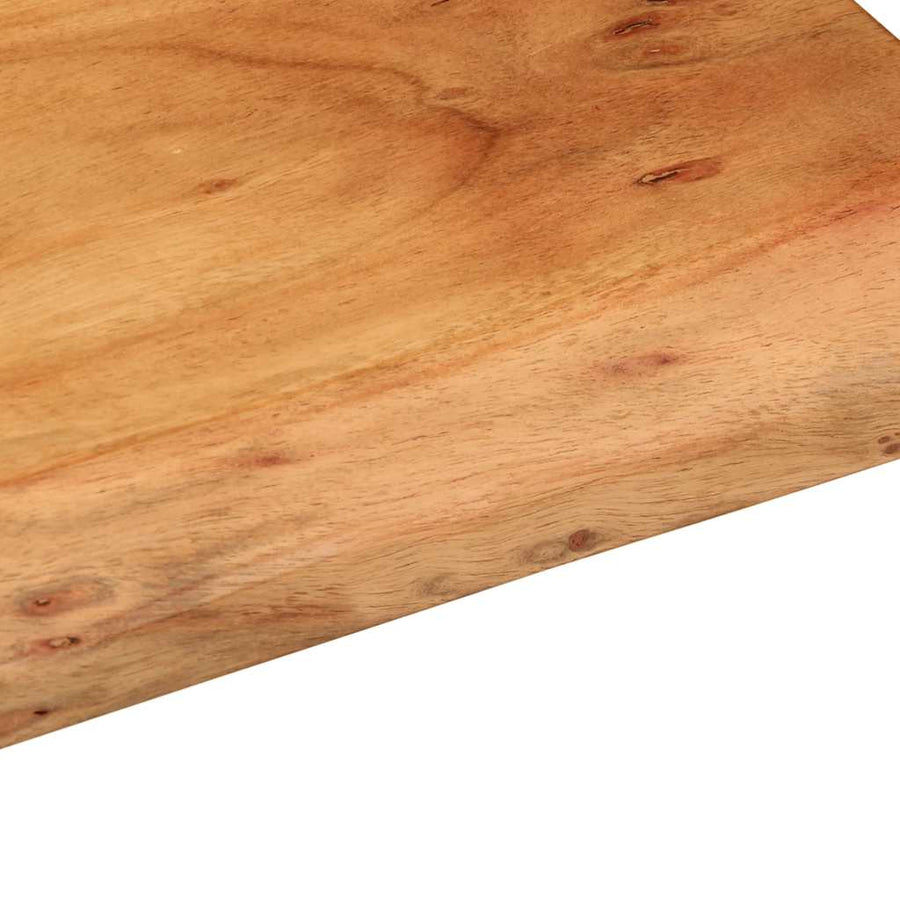 Wandschappen 2 st 30x20x3,5 cm massief acaciahout