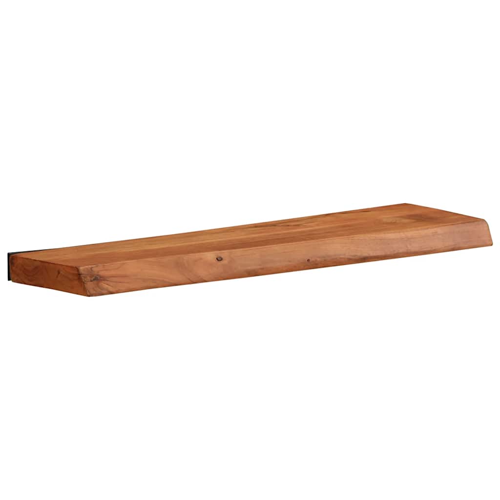 Wandschappen 2 st 60x20x3,5 cm massief acaciahout