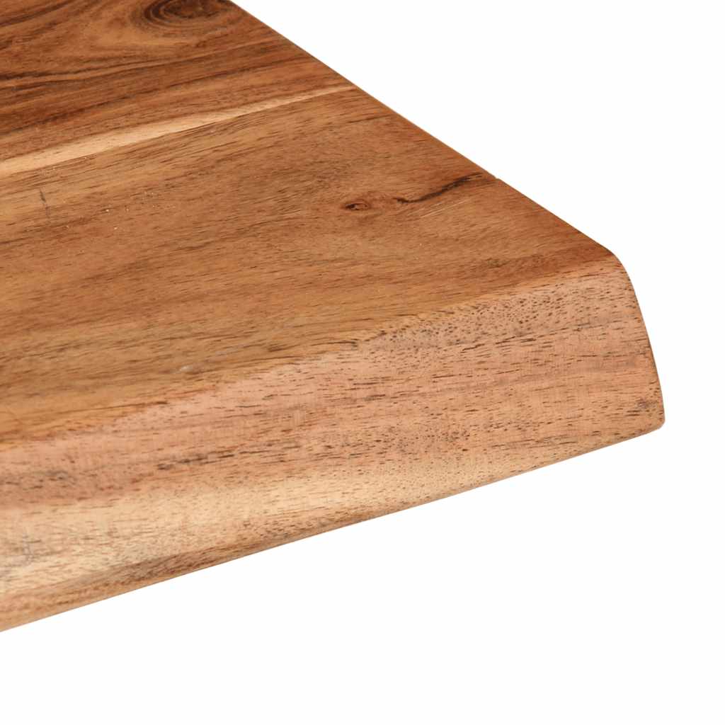 Wandschappen 2 st 60x20x3,5 cm massief acaciahout