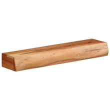 Wandschappen 2 st 60x17x8 cm massief acaciahout